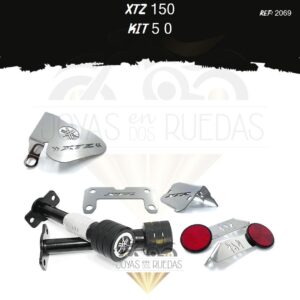 XTZ 150 kit acutrax p mordaza protector bomba delantera