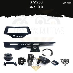 XTZ 250 kit protector bomba plana acutrax p