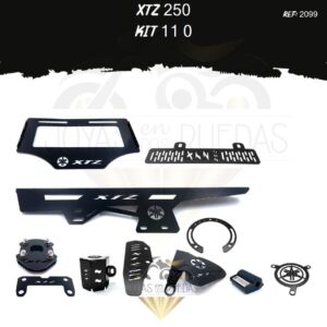 XTZ 250 kit acutrax p mordaza lujo tapa tanque