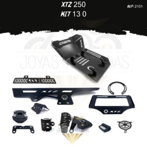 XTZ 250 kit mordaza acutrax p lujo tapa tanque