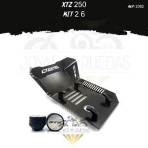 XTZ 250 kit Spools Sliders eje pechera quilla