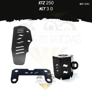 XTZ 250 kit acutrax p protector bomba plana