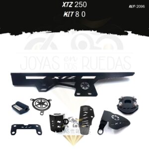 XTZ 250 kit protector bomba plana acutrax p mordaza