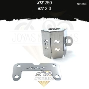 XTZ 250 kit acutrax p protector bomba trasera