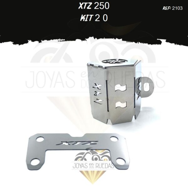 XTZ 250 kit acutrax p protector bomba trasera