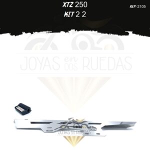 XTZ 250 kit lujo palanca cambios guarda cadena