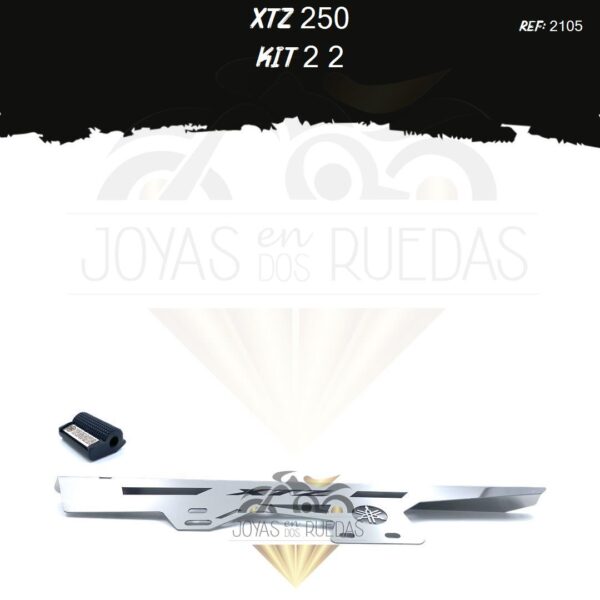 XTZ 250 kit lujo palanca cambios guarda cadena