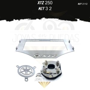 XTZ 250 kit lujo pata gato protector arranque