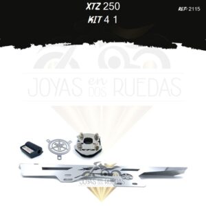 XTZ 250 kit protector arranque lujo palanca cambios