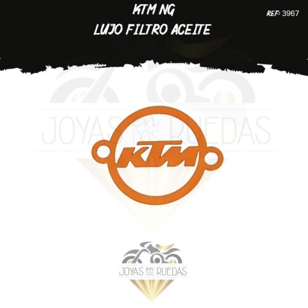 articulos KTM NG Lujo filtro aceite