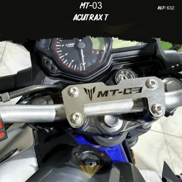 motos MT-03 acutrax T