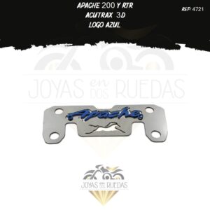 motos Apache 200 y RTR acutrax 3d