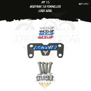 partes MT 15 acutrax 3d tornillos