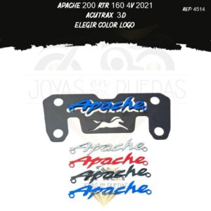Apache 200 rtr 160 4v 2021 lujos acutrax 3d
