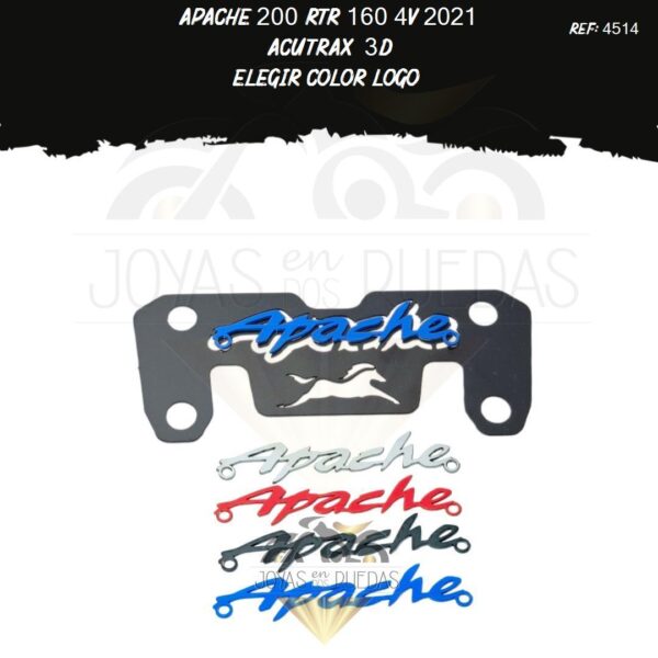 Apache 200 rtr 160 4v 2021 lujos acutrax 3d