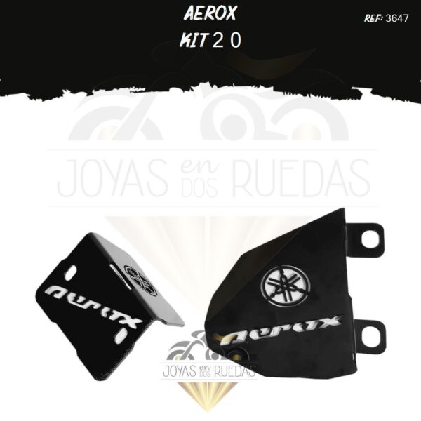Aerox kit mordaza protector bomba delantera