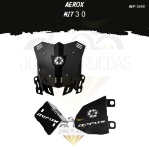 Aerox kit Cupula TR3 mordaza protector bomba delantera