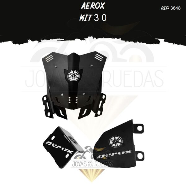 Aerox kit Cupula TR3 mordaza protector bomba delantera