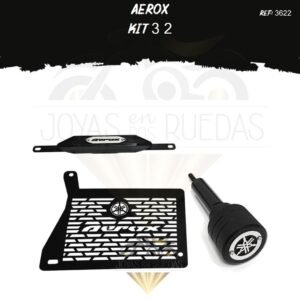 Aerox kit slider exosto radiador t19