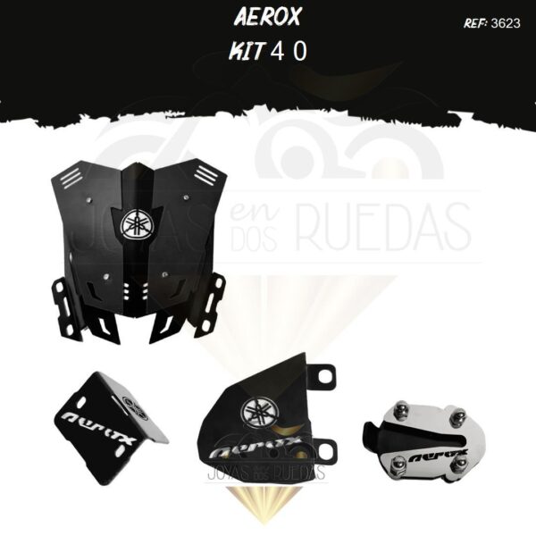 Aerox kit protector bomba delantera mordaza