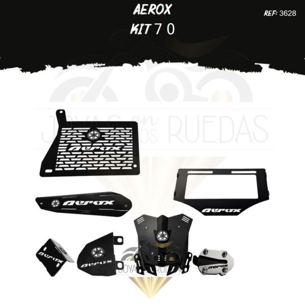 Aerox kit mordaza protector bomba delantera