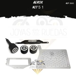 Aerox kit Slider exosto plano radiador t19
