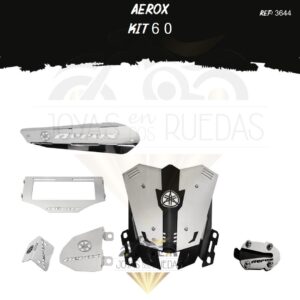 Aerox kit Cupula TR3 lujo pata gato protector exosto 5t