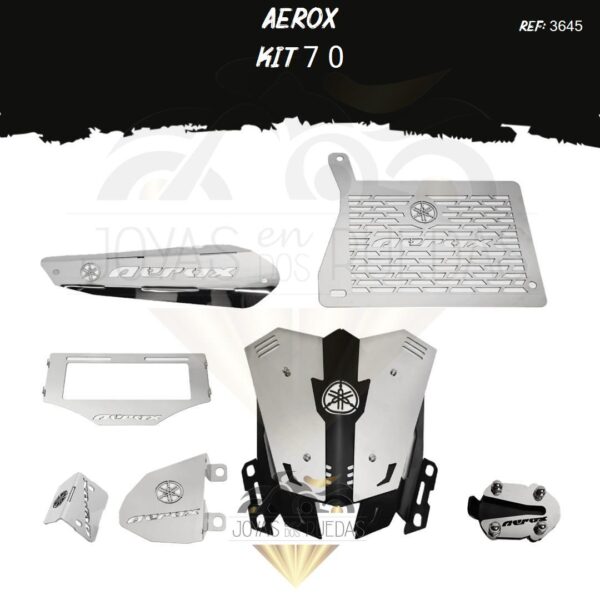 Aerox kit radiador t19 Cupula TR3 lujo pata gato