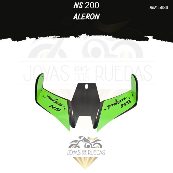 motos NS 200 aleron