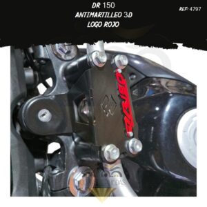 motos DR 150 antimartilleo 3D