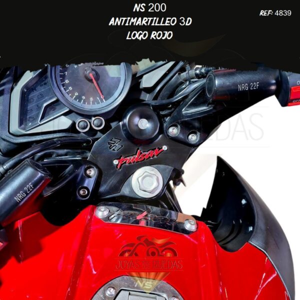 piezas NS 200 antimartilleo 3D