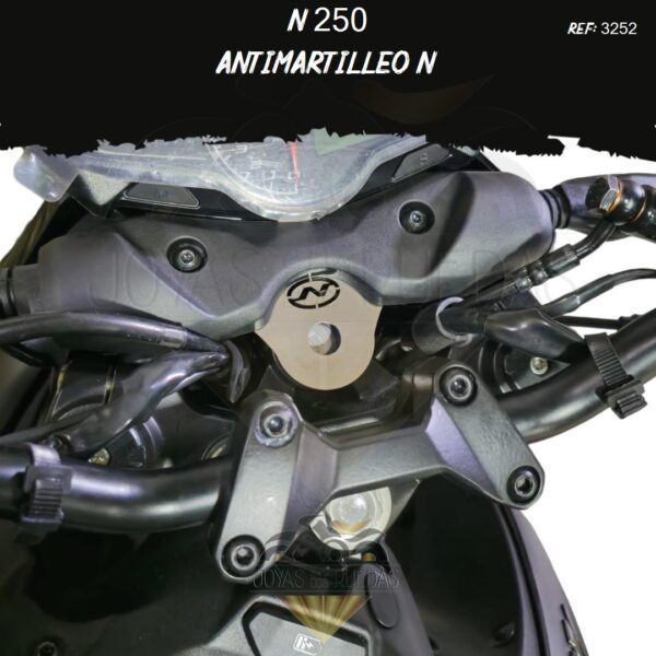 parte N 250 antimartilleo N