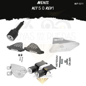 avenis kit sliders trasero slider t0 slider exosto
