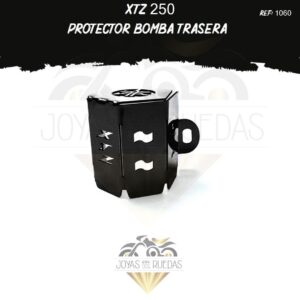 partes XTZ 250 protector bomba trasera