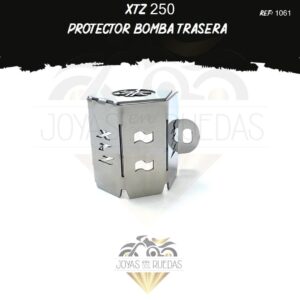 XTZ 250 lujos protector bomba trasera
