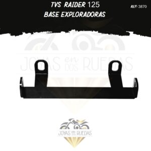 motos TVS Raider 125 base exploradoras