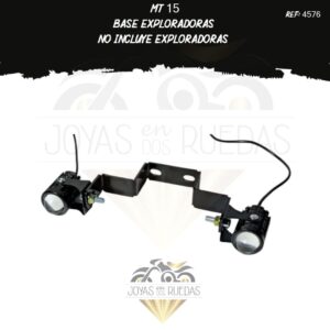 motos MT 15 base exploradoras