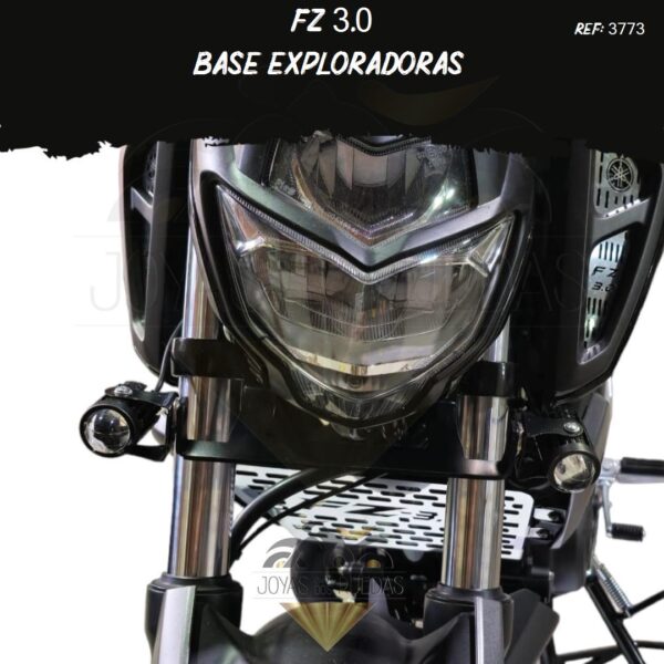 motos FZ 3.0 base exploradoras