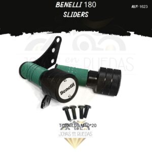 moto Benelli 180 sliders