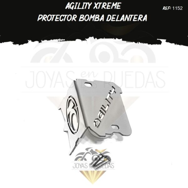 partes Agility Xtreme protector bomba delantera