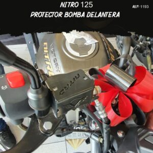 accesorios Nitro 125 protector bomba delantera