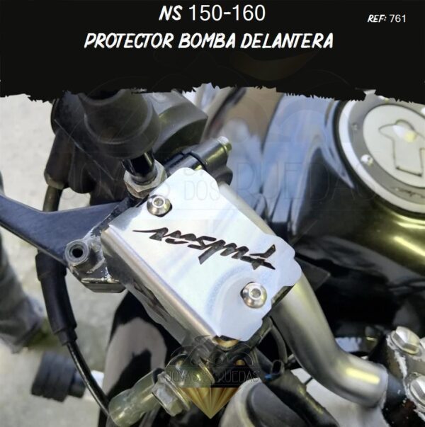 partes NS 150-160 protector bomba delantera