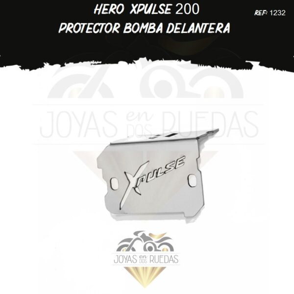 accesorios Hero Xpulse 200 protector bomba delantera