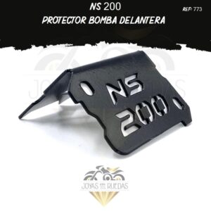 moto NS 200 protector bomba delantera