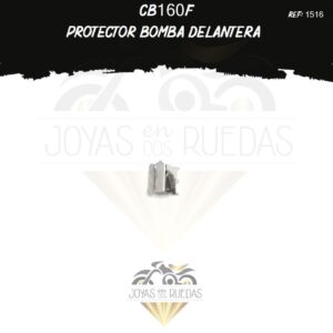 parte CB160F protector bomba delantera