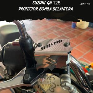 accesorio Suzuki GN 125 protector bomba delantera