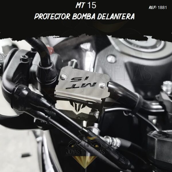 accesorios MT 15 protector bomba delantera