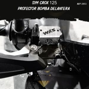 lujo sym crox 125 protector bomba delantera