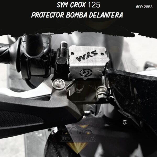 lujo sym crox 125 protector bomba delantera