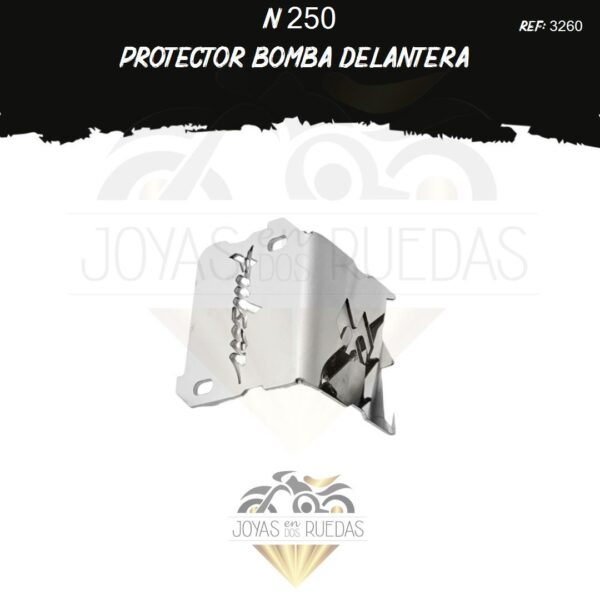 partes N 250 protector bomba delantera